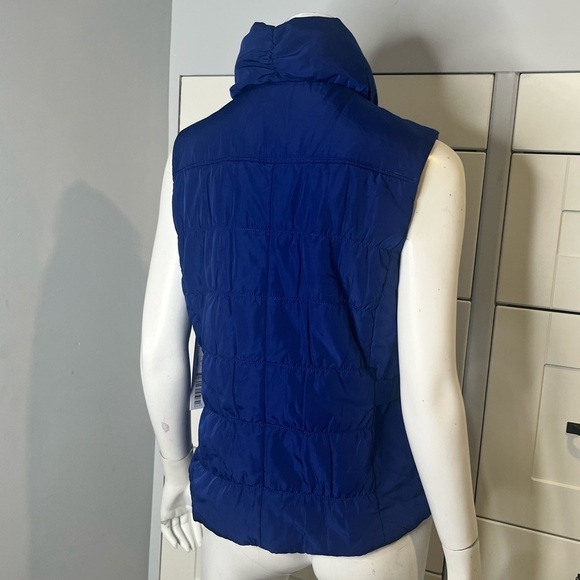 NEW with Tags. Tribal. Small. Blue. Puff vest. Snap closure. Pockets. Lined. - Picture 5 of 8